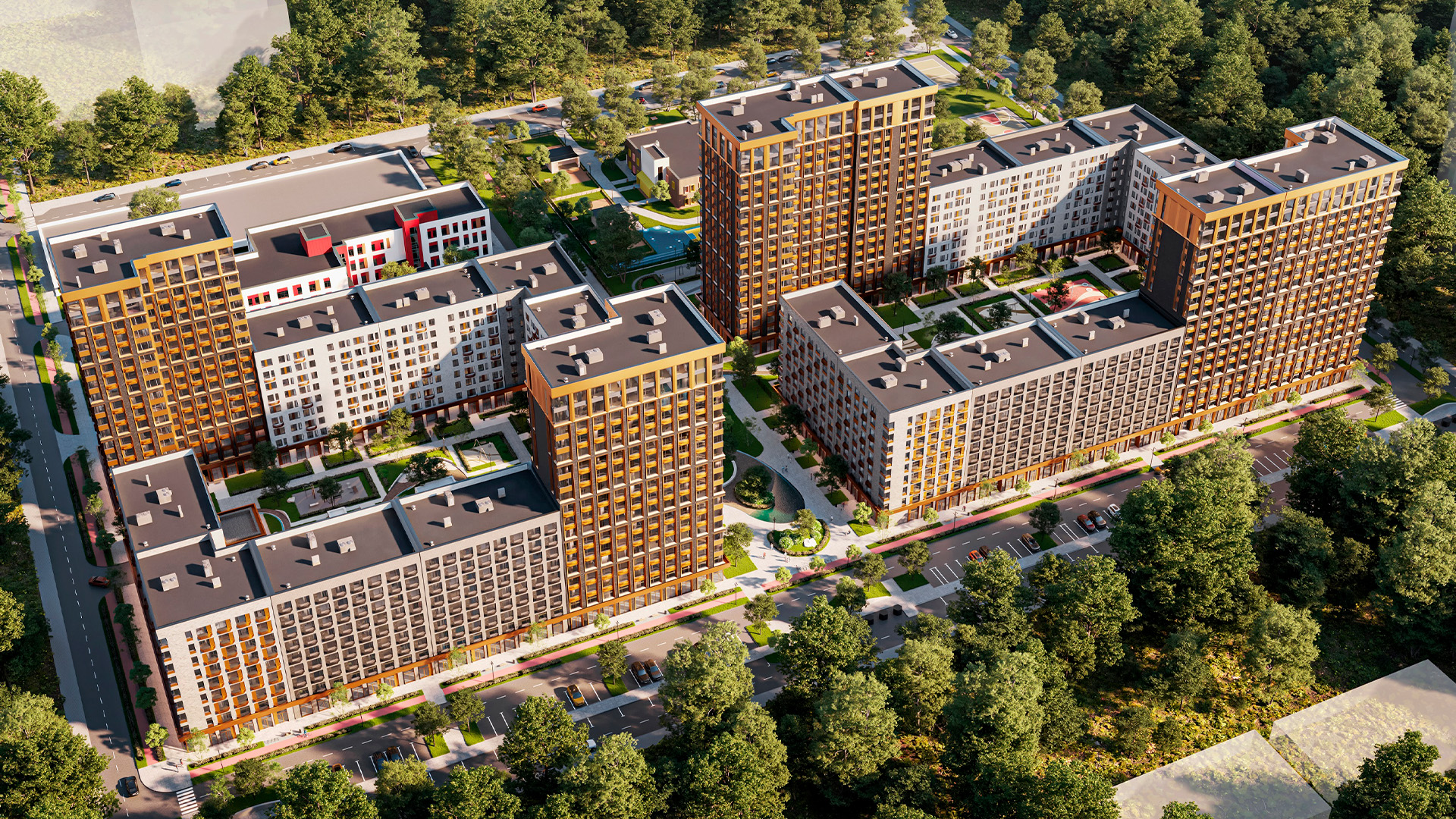 Квартал Самолет 7 генплан